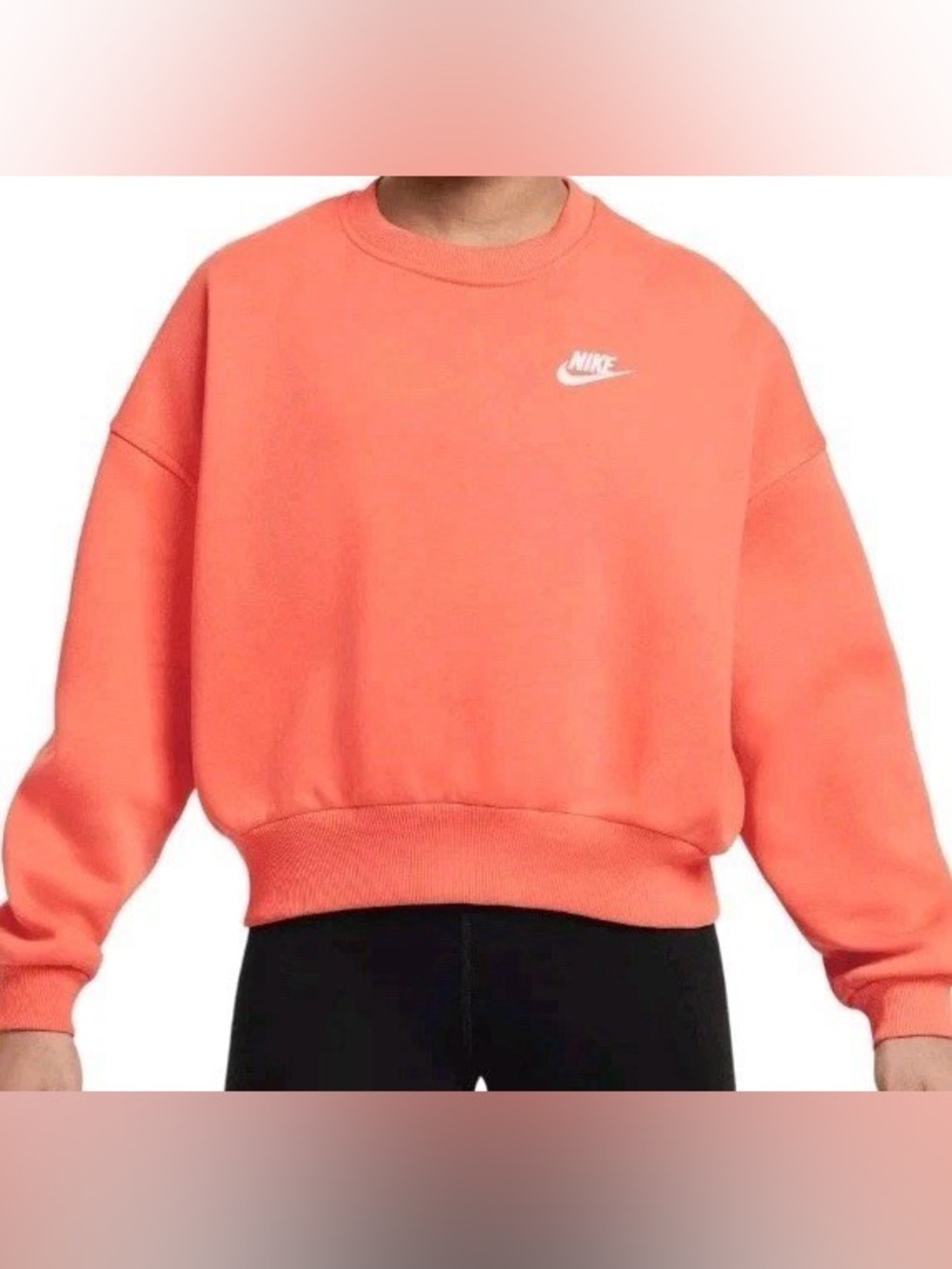 Nike Kids Sweatshirt- Coral